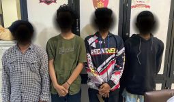 4 Begal Bercelurit Ini Sudah Ditangkap, Bravo, Pak Polisi - JPNN.com