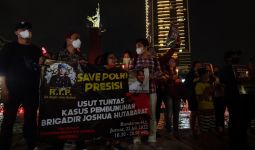 Massa Gelar Aksi 1000 Lilin Keadilan untuk Brigadir J - JPNN.com