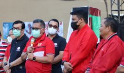 Buka Banteng Ride and Night Run di Medan, Hasto Menggelorakan Semangat Patriotisme - JPNN.com