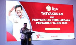 Lembaga IRRI Sebut Indonesia Swasembada Beras, Mentan SYL: Kejayaan Terulang - JPNN.com