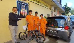 Ini Tampang 3 Pemuda yang Mencuri Sepeda Pakai Mobil Brio, Videonya Viral - JPNN.com