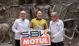 WSBK Indonesia Round 2022 Siap Digelar di Mandalika, Bamsoet: Tiket Sudah Bisa Dibeli - JPNN.com