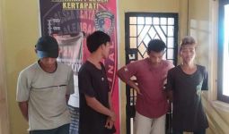 4 Pemuda Ini sudah Ditangkap setelah Aksi Mereka Viral, Lihat, Mungkin Anda Kenal? - JPNN.com