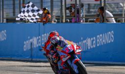 MotoGP Aragon Sungguh Dramatis, Bastianini Juara, Pecco Gigit Jari - JPNN.com