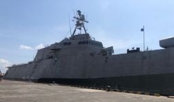 Kapal Tempur Amerika Serikat USS Charleston Bersandar di Bali - JPNN.com