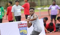 Atlet Tolak Peluru Curi Perhatian pada Hari Pertama Student Athletics Championships 2022 - JPNN.com