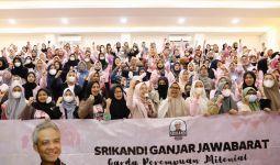 Ratusan Perempuan Milenial Jabar Dukung Ganjar Pranowo Jadi Presiden 2024 - JPNN.com