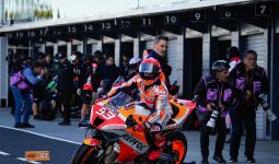 MotoGP Italia 2023: Gagal Finis, Marc Marquez Mengancam Tim Teknis Honda - JPNN.com
