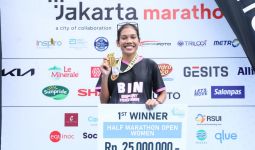 Jakarta Marathon 2022: Odekta Naibaho Jadi yang Tercepat di Kategori Half Marathon - JPNN.com