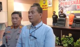 Polrestabes Makassar Musnahkan Barang Bukti Narkoba Sebanyak Ini - JPNN.com