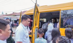 Warga Belawan Sicanang Gembira, Bobby Nasution Gercep Tunaikan Janji Sediakan Bus Sekolah - JPNN.com