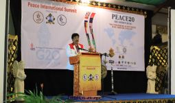 Kepala BPIP Prof Yudian Sebarkan Pesan Perdamaian kepada Delegasi Peace20 - JPNN.com