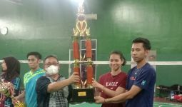 Sapma PP Juara Bulu Tangkis Turnamen Olahraga Pemuda Indonesia yang Digelar Kemenpora - JPNN.com