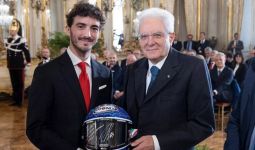 Presiden Italia Puji Kemenangan Francesco Bagnaia dan Ducati - JPNN.com