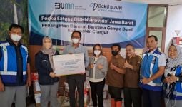 Jamkrindo Gerak Cepat Salurkan Bantuan Tanggap Darurat Gempa di Cianjur dan Sukabumi - JPNN.com