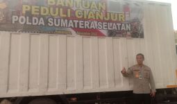 Polda Sumsel Kirim Bantuan untuk Korban Gempa Cianjur - JPNN.com