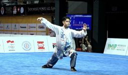 Rainer Reinaldy Geber Latihan Demi Tampil Sempurna di Kejuaraan Dunia Wushu Junior VIII - JPNN.com