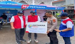 Bantu Penanganan Gempa Cianjur, Pertamina Pasok 20 Ribu Liter BBM untuk Polri  - JPNN.com