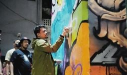Medan Street Art Festival Mural dan Graffiti Sukses, Seniman Bangga Bobby Nasution Mewadahi Mereka - JPNN.com