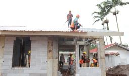Pembangunan Huntap di Cianjur Tetap Berjalan Meski Cuaca Ekstrem - JPNN.com