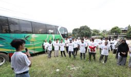 Sukarelawan Ganjar Sosialisasikan Keselamatan Berkendara kepada Ratusan Sopir Truk - JPNN.com