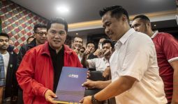 Erick Thohir Daftar Calon Ketum PSSI, Didampingi Raffi Ahmad, Kaesang, Atta Halilintar - JPNN.com