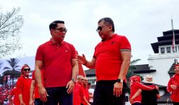 Berbaju Merah, Ridwan Kamil Bicara Soal HUT PDIP dan Megawati - JPNN.com