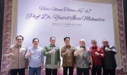 Hadiri Ultah Prof Yusril, Bamsoet Bicara Sumbangsih Eks Menkumham Itu bagi Indonesia - JPNN.com