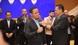 Bambang Soesatyo Lantik Agung Nugroho Sebagai Ketua IMI Riau Periode ke-3 - JPNN.com