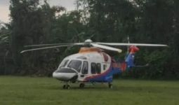 Helikopter yang Ditumpangi Kapolda Jatim Mendarat Darurat di Tulungagung - JPNN.com