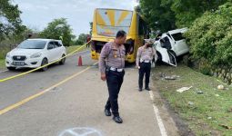 Sopir Bus Surabaya Indah Menyerahkan Diri ke Polisi - JPNN.com