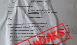 Beredar Surat Pernyataan Hoaks Plt Kadis Kominfo Bojonegoro Siap Menangkan Bacaleg Tertentu - JPNN.com
