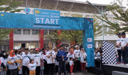 Ribuan Masyarakat Ramaikan Jalan Sehat BUMN yang Digelar oleh Pupuk Indonesia - JPNN.com