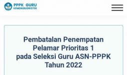 Penempatan 3.043 P1 PPPK 2022 Dibatalkan, Ketum Guru Lulus PG Acungkan Jempol - JPNN.com