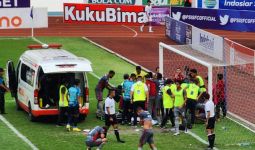Pemain Madura United Mencetak Gol, Jatuh, Hilang Kesadaran - JPNN.com