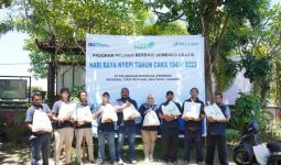 Pelindo Bagikan 3.500 Paket Sembako untuk Sambut Nyepi 2023 - JPNN.com