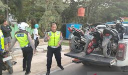 Polisi Amankan Belasan Motor Balap Liar - JPNN.com