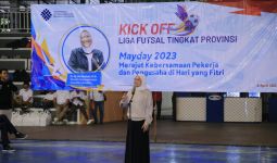 Sambut Mayday 2023 dengan Gelar Liga Futsal Pekerja, Begini Pesan Menaker Ida Fauziyah - JPNN.com