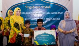Rayakan HUT ke-122 Pegadaian, Ikatan Istri Karyawan Pegadaian Berbagi kepada Anak Yatim - JPNN.com