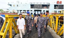 Pastikan Arus Mudik Lebaran Aman, TNI AL Periksa Kesiapan Penyeberangan Ketapang - JPNN.com