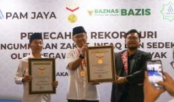 Baznas (Bazis) DKI & PAM Jaya Pecahkan Rekor Pengumpulan Zakat Pegawai BUMD - JPNN.com