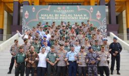 Halalbihalal di Polda Riau, Irjen Iqbal Sebut Kesuksesan Polri adalah Kesuksesan TNI - JPNN.com