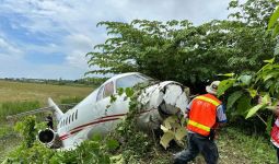 Investigasi Penyebab Pesawat Tergelincir di Morowali, KNKT Bawa Kotak Hitam Hawker 900 - JPNN.com