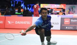 Christian Adinata Berteriak Seusai Laga 16 Besar Malaysia Masters 2023 - JPNN.com