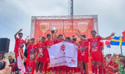 Luar Biasa, ISA Lombok FC Juarai Barcelona Football Festival 2023 - JPNN.com
