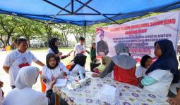 Sukarelawan Orang Muda Ganjar Sumbar Gelar Pengecekan Kesehatan Gratis di Padang - JPNN.com