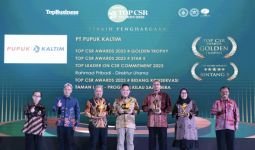 Pupuk Kaltim Borong 4 Penghargaan TOP CSR Awards 2023, Salah Satunya Golden Trophy - JPNN.com