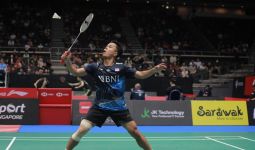 Diuntungkan Cedera Lawan, Ginting Optimistis Menatap Final Singapore Open - JPNN.com