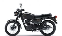 Kawasaki W175 dengan Konsep Black Style, Perpaduan Warna Hitam dan Emas - JPNN.com