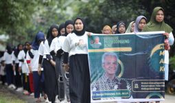 Warga Bone Ikut Jalan Sehat Bersama Gerakan Passeddingeng Ganjar - JPNN.com